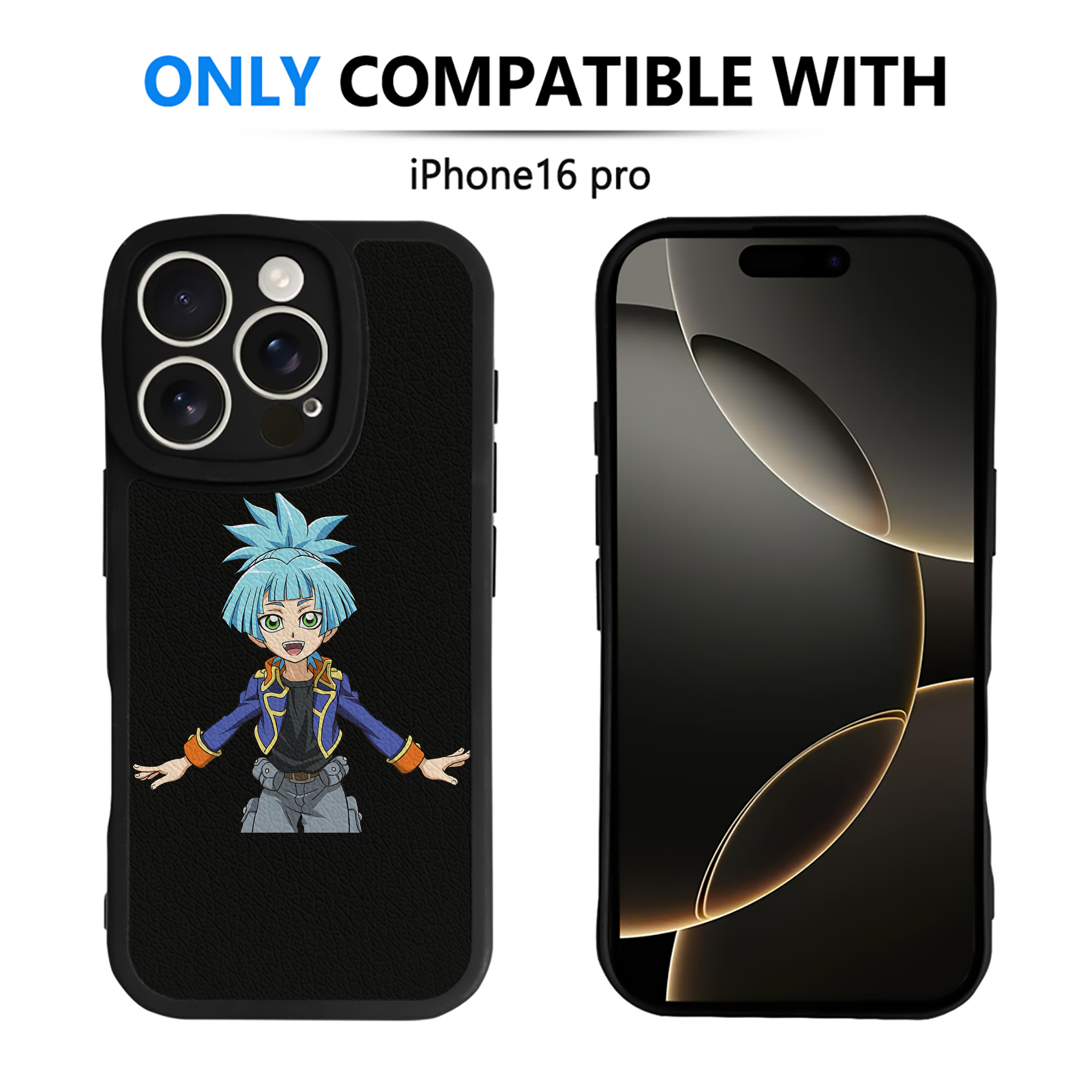 遊☆戯☆王 Yu-Gi-Oh! 【iPhone 16シリーズ対応】シリコンスマホケース（レザー調） 材質：シリコン